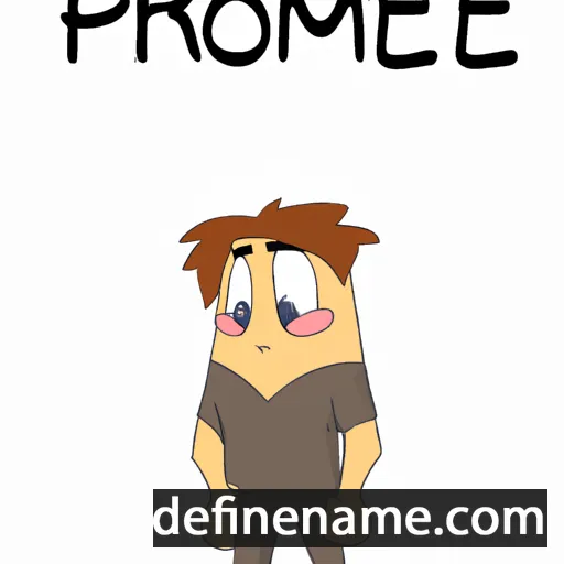 cartoon of the name Pōmare