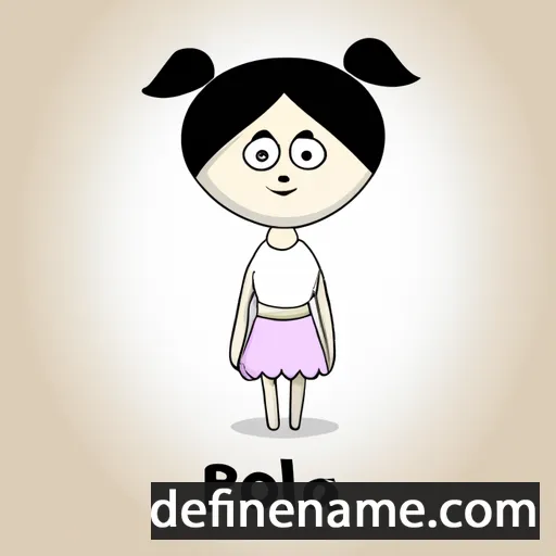 cartoon of the name Pola