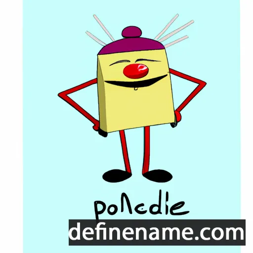 cartoon of the name Polednice