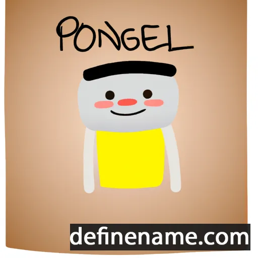 Poleng cartoon