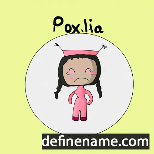 cartoon of the name Políxena