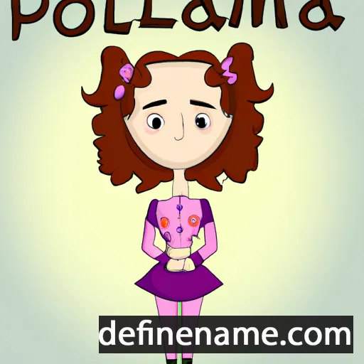 cartoon of the name Poliana