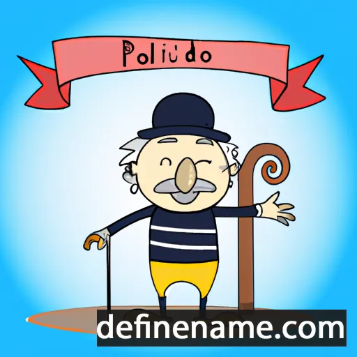 cartoon of the name Polidoro