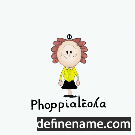 cartoon of the name Polixenia