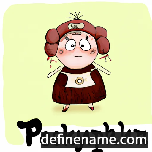 cartoon of the name Poliyushka