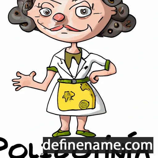 cartoon of the name Pollicina