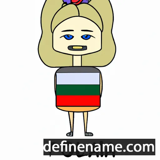 cartoon of the name Polonia