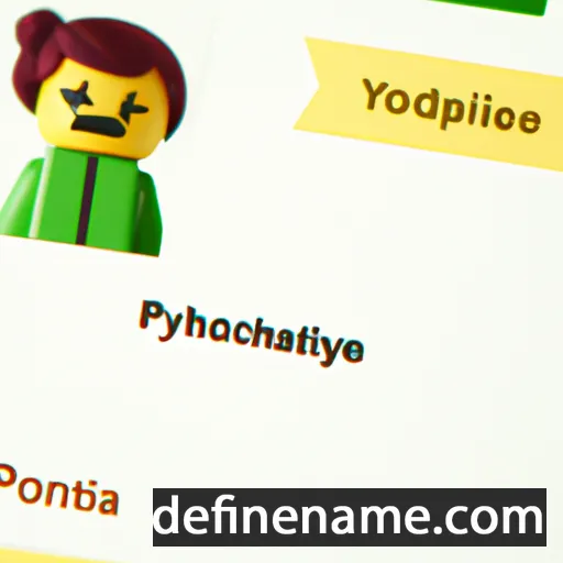 cartoon of the name Polymatheia