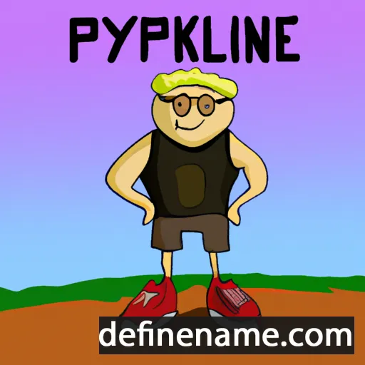 cartoon of the name Polynike