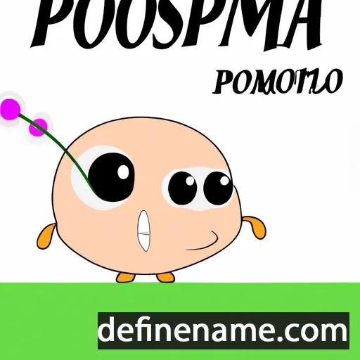 cartoon of the name Pomposa