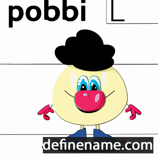 Pomścibor cartoon