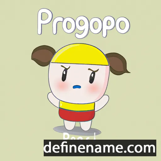 cartoon of the name Pongrac