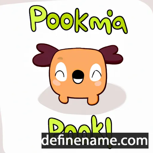 cartoon of the name Pooka