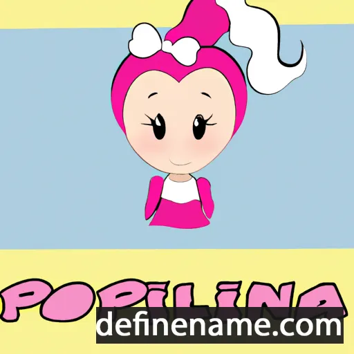 cartoon of the name Popelina