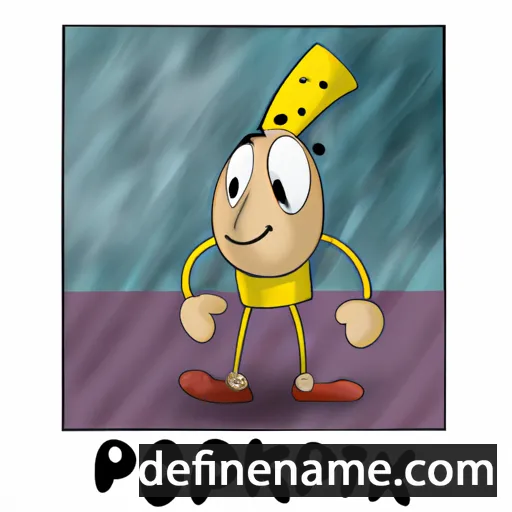 cartoon of the name Popkin