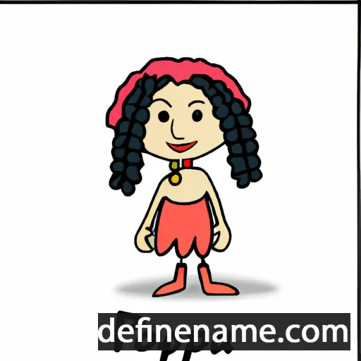 cartoon of the name Poppaea