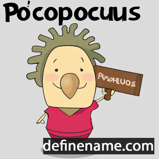 Porcianus cartoon