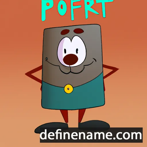 Porfi cartoon