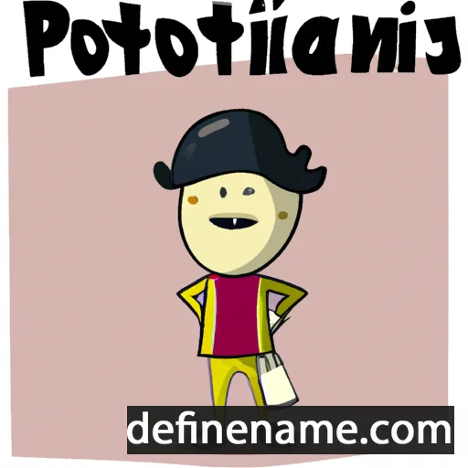 Portianus cartoon