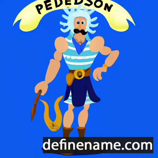 Poseidone cartoon