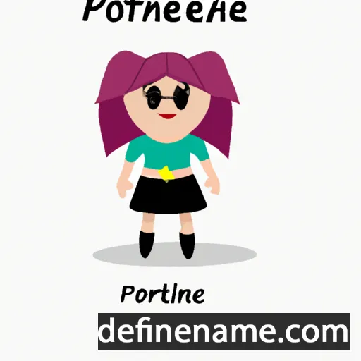 Potentienne cartoon