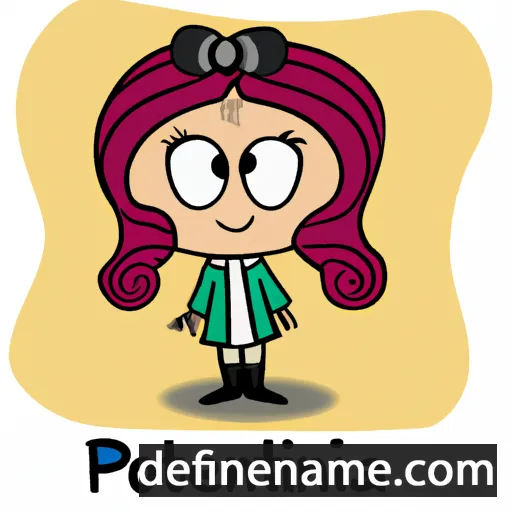 cartoon of the name Potentina