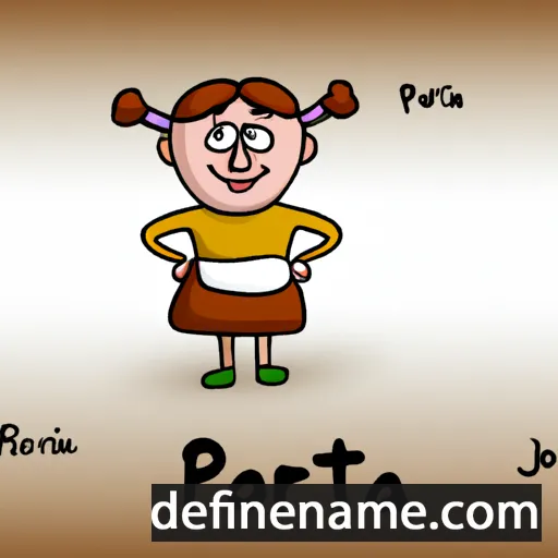 Potira cartoon