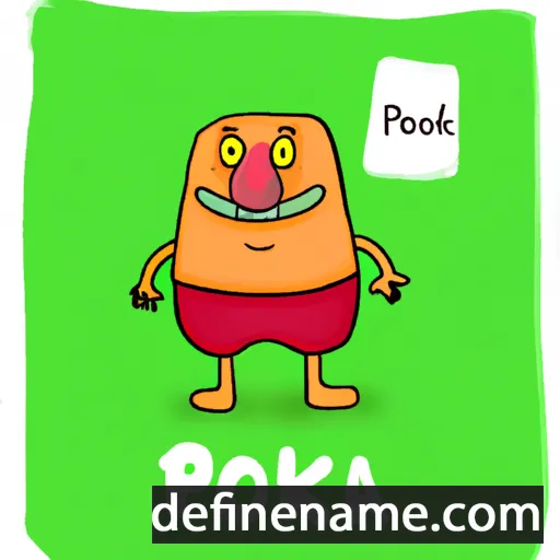 cartoon of the name Potlako