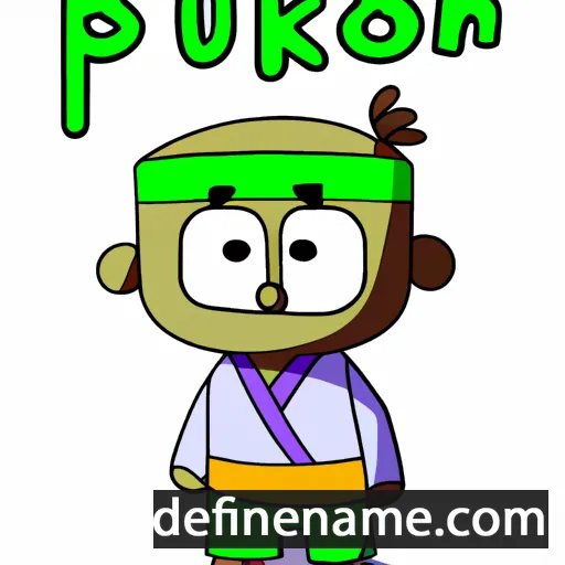 Poukon cartoon