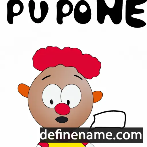 Poupone cartoon