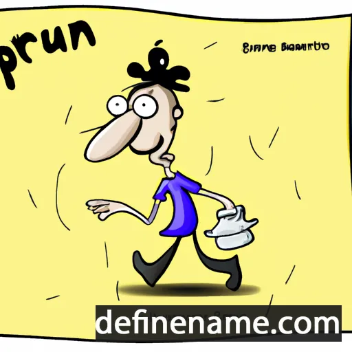 Pourçain cartoon