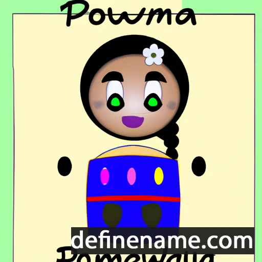 Powamana cartoon