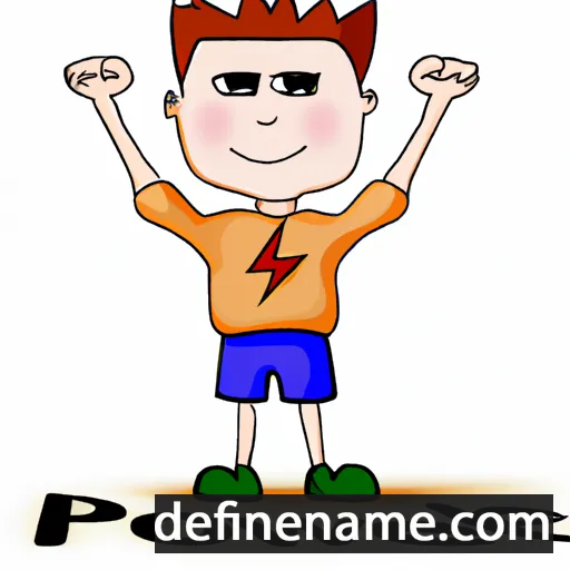 cartoon of the name Power