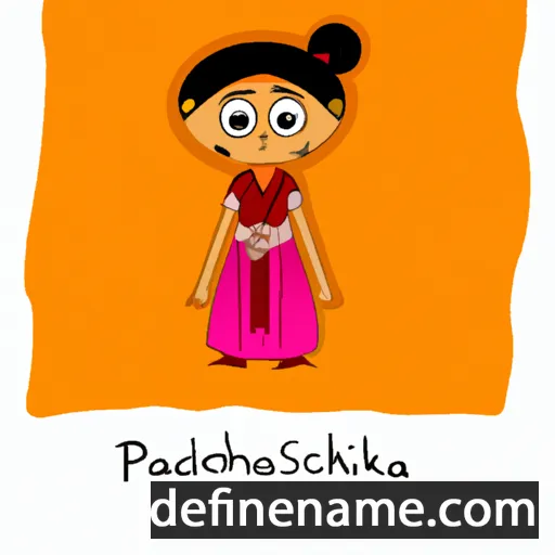 cartoon of the name Pradakshina