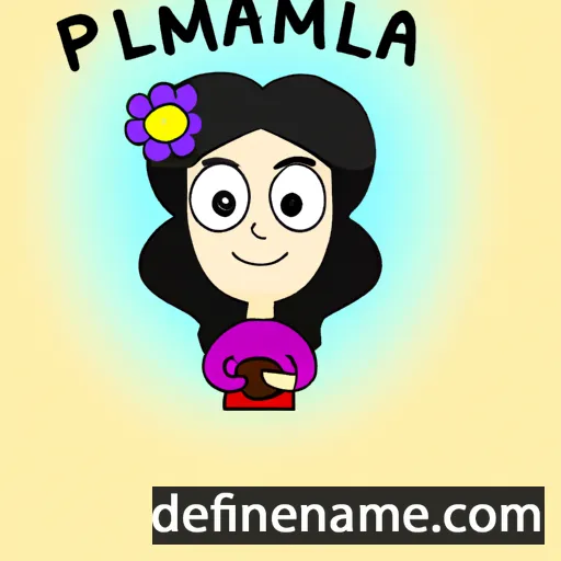 cartoon of the name Pramila