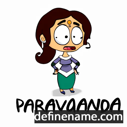 cartoon of the name Prangarda