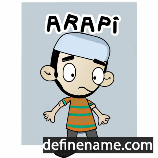 cartoon of the name Prapai