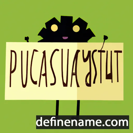 cartoon of the name Prasutagus