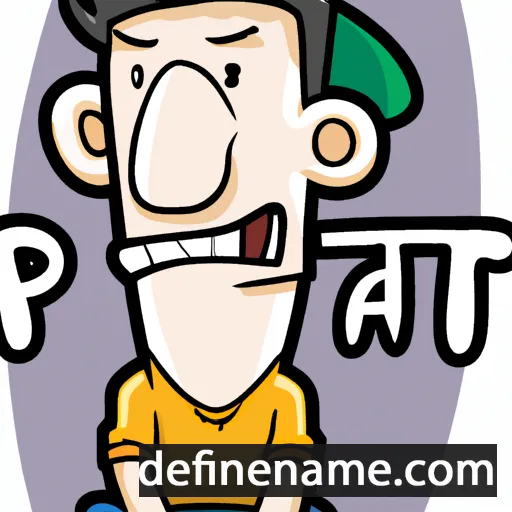 cartoon of the name Prat