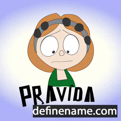 cartoon of the name Pravda