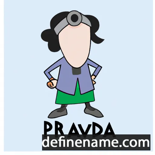 Pravdana cartoon