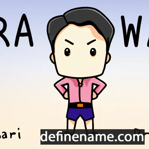 cartoon of the name Prawat