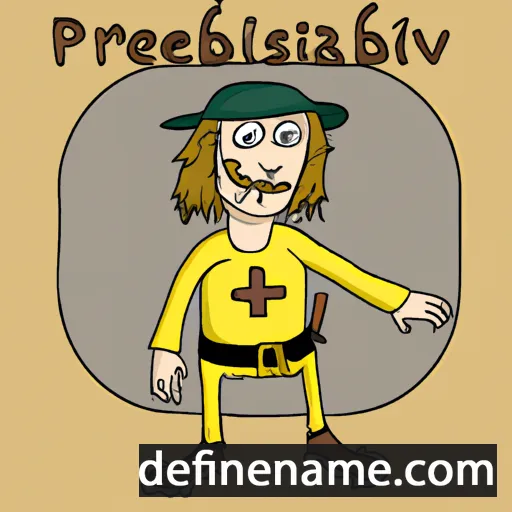 Prebislav cartoon