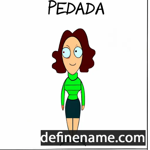 Predena cartoon