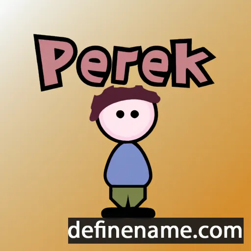 cartoon of the name Prek