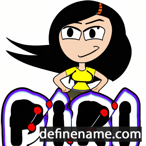 cartoon of the name Pri