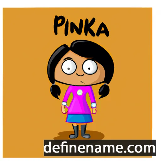 Prianka cartoon