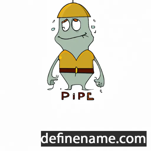 Priape cartoon