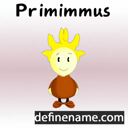 Primanus cartoon