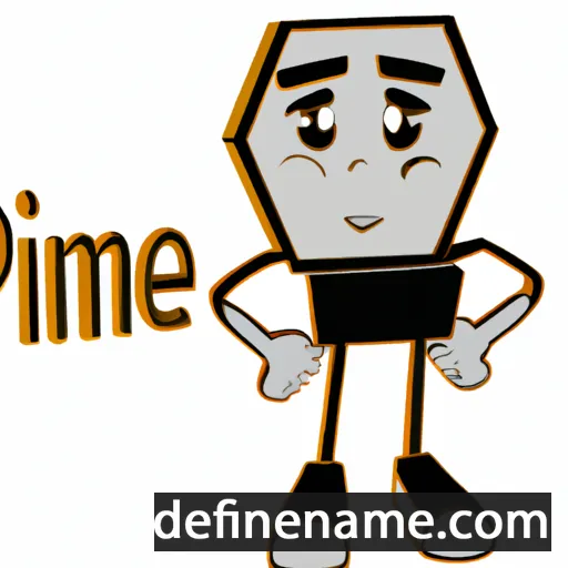 cartoon of the name Prime